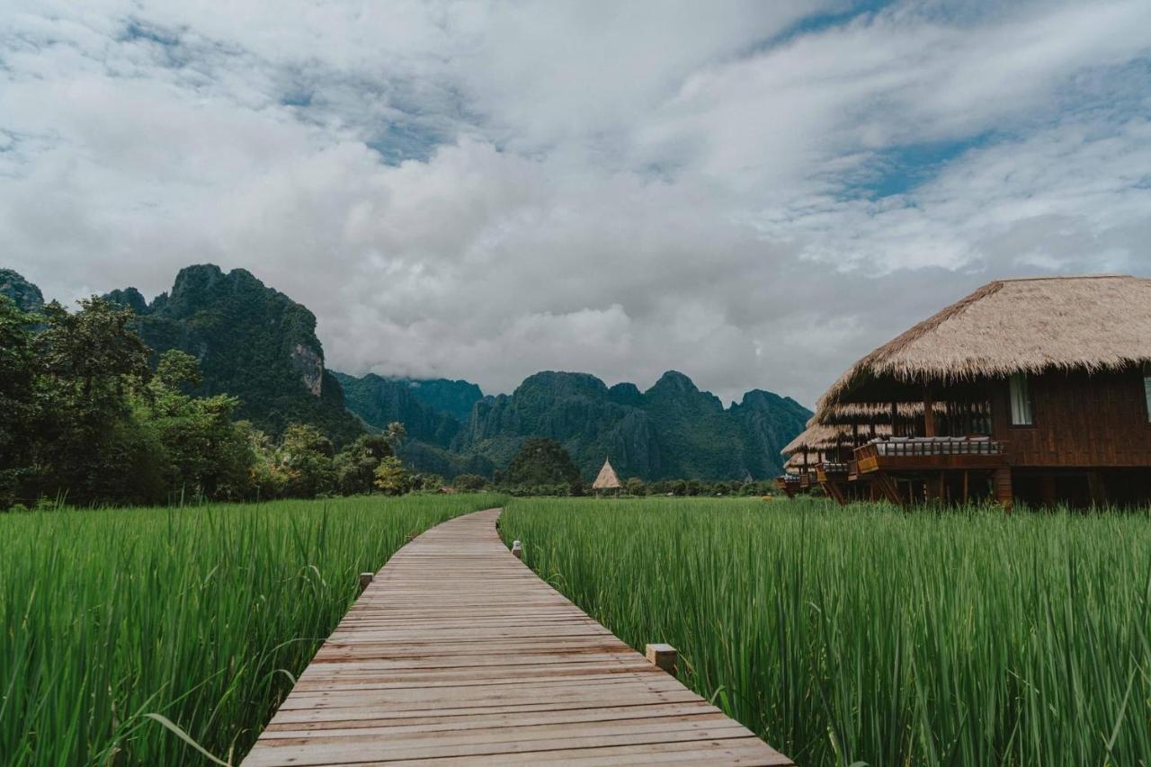 Viengtara Vangvieng Resort Ванг-В'єнг Екстер'єр фото