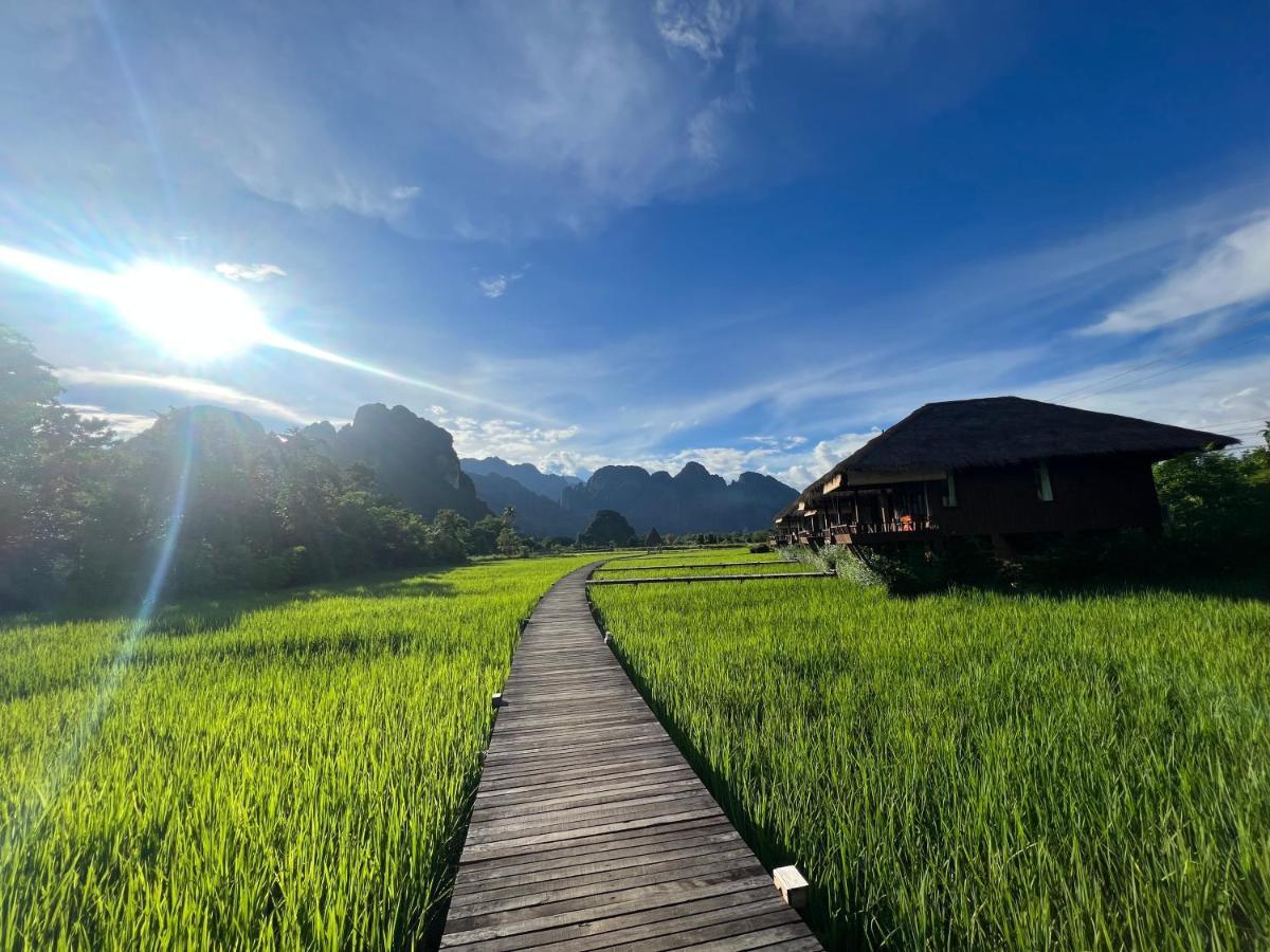 Viengtara Vangvieng Resort Ванг-В'єнг Екстер'єр фото