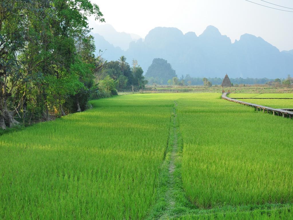 Viengtara Vangvieng Resort Ванг-В'єнг Екстер'єр фото
