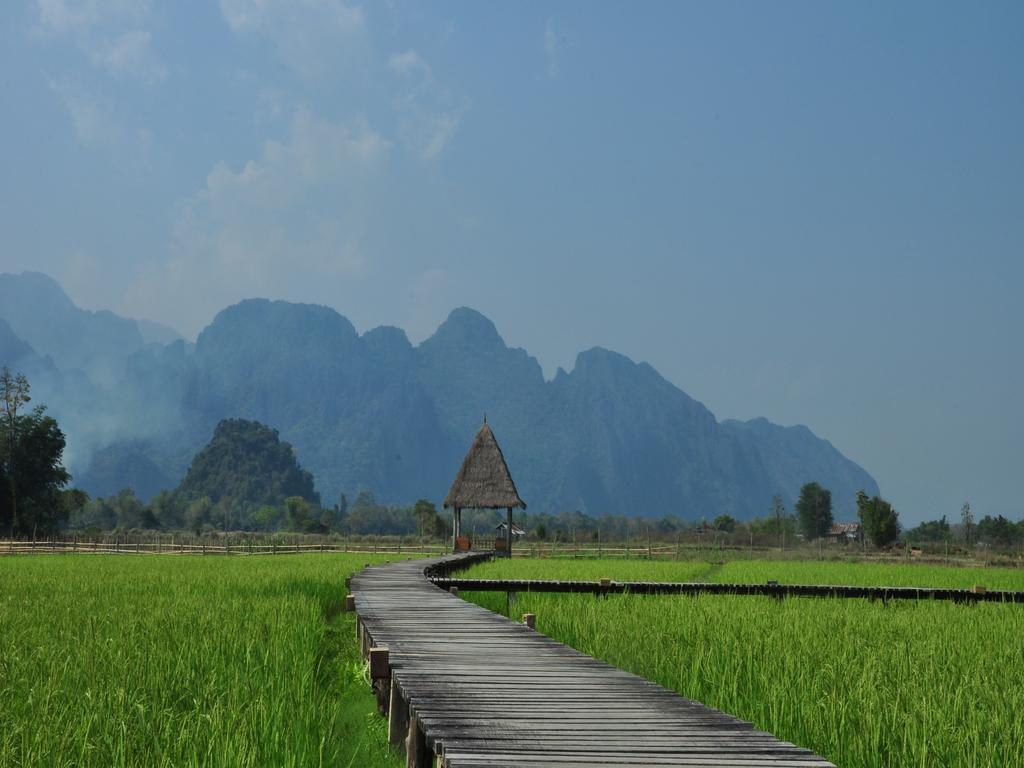 Viengtara Vangvieng Resort Ванг-В'єнг Екстер'єр фото