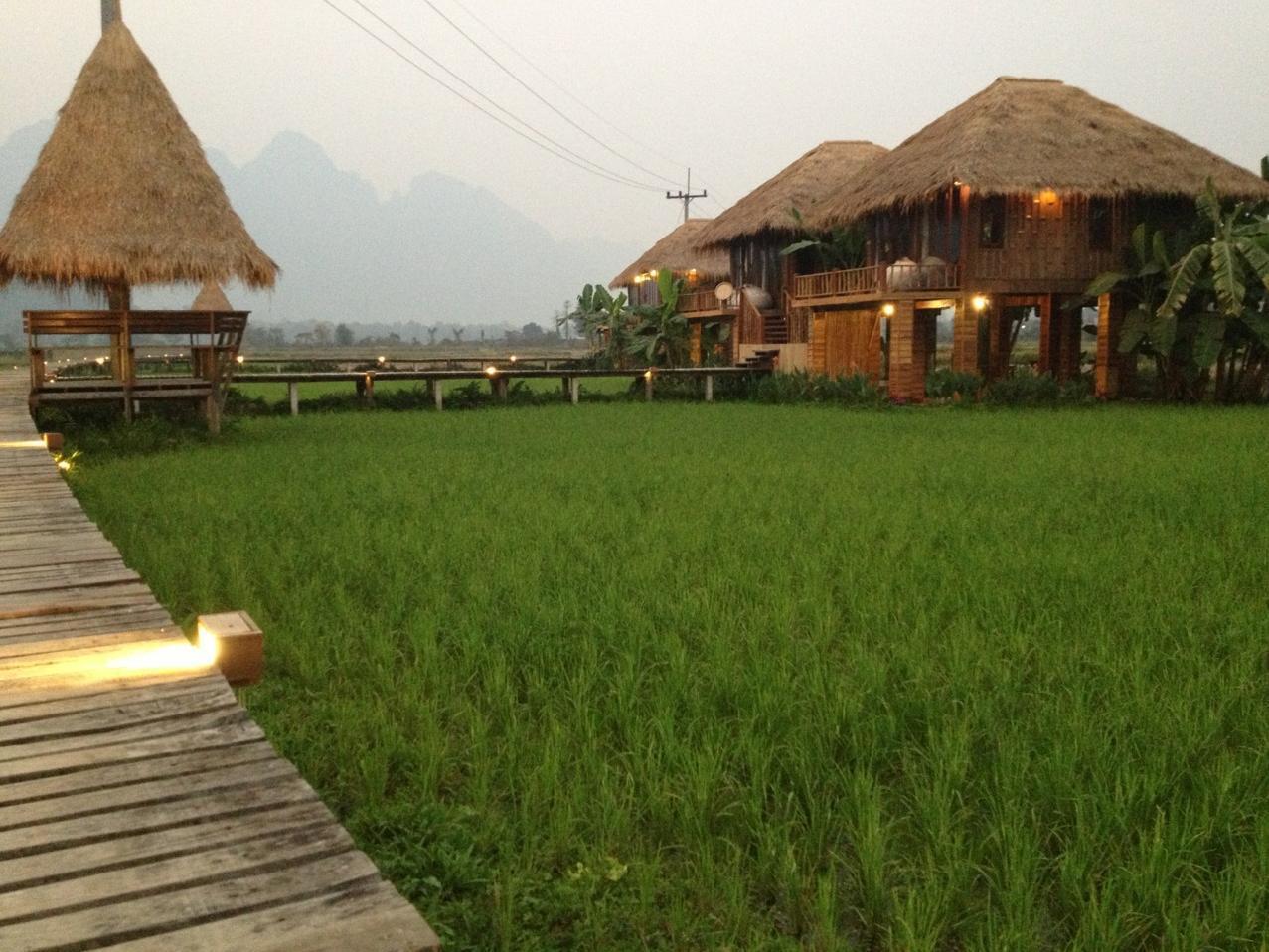 Viengtara Vangvieng Resort Ванг-В'єнг Екстер'єр фото